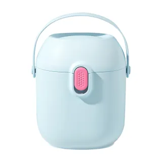 【JoyNa】2入-加大奶粉分裝盒附湯匙 副食品分裝盒(密封罐.奶粉盒.保鮮盒)