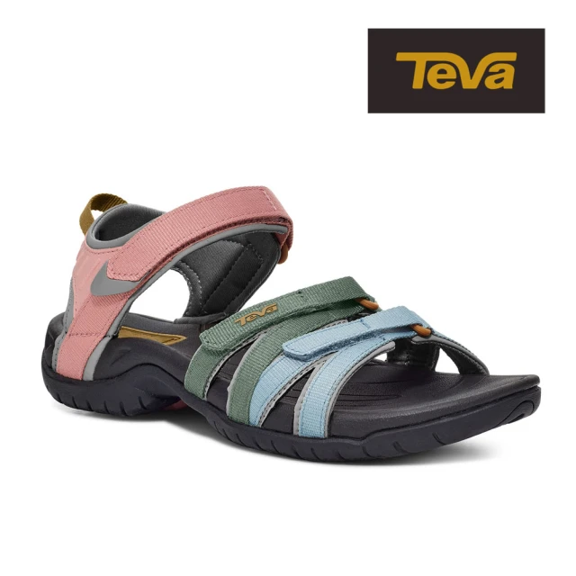 【TEVA】原廠貨 女 Tirra 水陸多功能運動涼鞋/雨鞋/水鞋(復古地球彩-TV4266LEML)