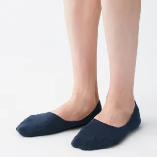 【MUJI 無印良品】男棉混輕薄腳跟防滑隱形襪(共5色)