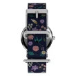 【TIMEX】天美時 x SNOOPY 限量聯名系列 花卉款手錶(白x深藍 TXTW2V45900)