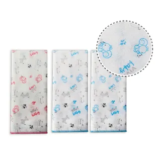 【VIVIBABY】台灣製 精梳棉超柔紗布手帕 動物樂園(精梳棉 高密度餵奶巾 新生兒口水巾 嬰幼兒手帕巾)