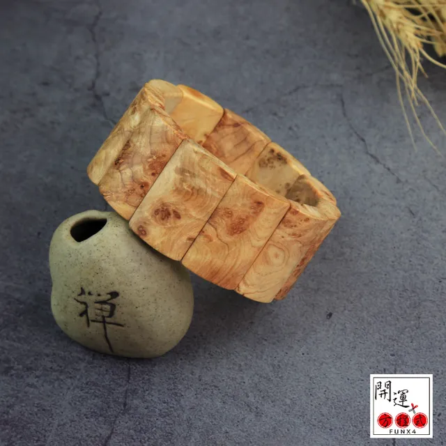 【開運方程式】瘤花檜木手排28mm 原皮聞香(特選閃花料 開運手鍊佛珠)
