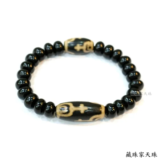 【藏珠家】30mm寶瓶天珠手鍊