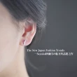 【Sayaka 紗彌佳】耳環 飾品  耶誕元素麋鹿角針式耳環