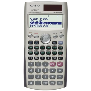 【CASIO 卡西歐】第二代財務型計算機(FC-200V-2)
