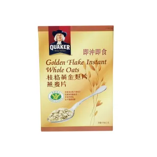 【美式賣場】QUAKER 桂格 黃金麩片燕麥片 1700g/盒