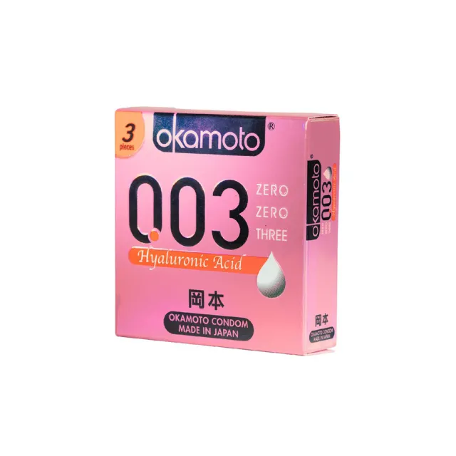 【Okamoto岡本】003 Combo 4合1極薄保險套組合3入*4盒(共12入)