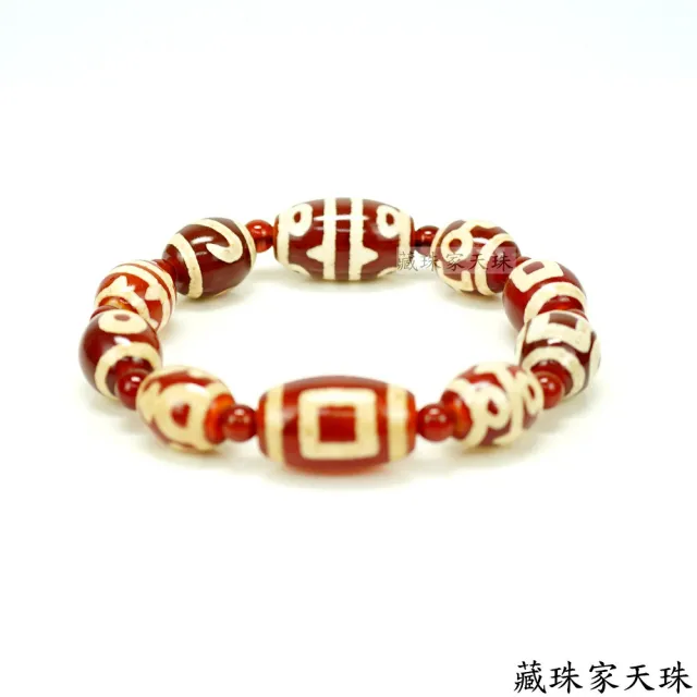 虎牙蓮花宝瓶天珠 藏珠家】天地寶瓶兩眼蓮花虎牙財勾貴人虎牙天珠手鍊- momo購物網