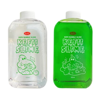 【韓國kefii】泡泡史萊姆550ml(綠色、透明)