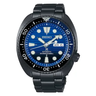 【SEIKO 精工】Prospex 愛海洋 黑龜 200米潛水機械錶45mm/SK027(SRPD11J1/4R36-05H0SD)