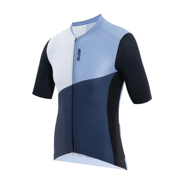 【NINETYSIX】SHINE 短袖車衣 玄海藍白(短袖夏季簡約純色競賽男女款自行車服)