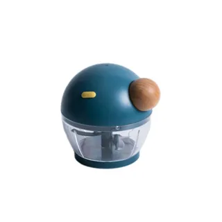 【小茉廚房】多功能 料理機 手拉搗蒜器(四色任選/500ml)
