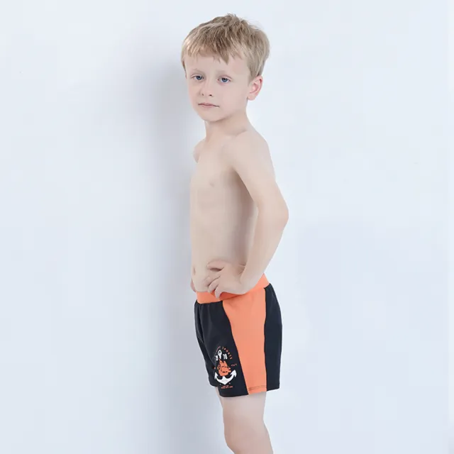 【Heatwave 熱浪】兒童泳褲基本款泳衣男童寶寶游泳嬰兒平角中大童男孩(35150/110-140)
