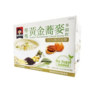 【美式賣場】QUAKER 桂格 健康榖王-黃金蕎麥多榖飲 28gx50包/盒