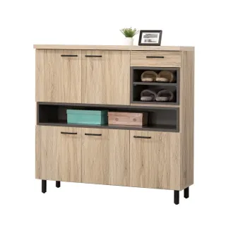 【WAKUHOME 瓦酷家具】Gadi清爽木紋風4尺鞋櫃A006-B114