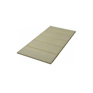 【IKEHIKO】日本製天然無染藺草榻榻米摺疊床墊(單人100×210cm)
