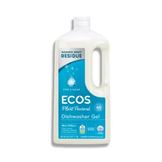 【ECOS】洗碗機專用天然洗潔精(清新自然 1180ml 天然配方 適用各式洗碗機)