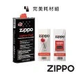 【Zippo官方直營】完美耗材組-355ml專用油+打火石+棉蕊(美國防風打火機)