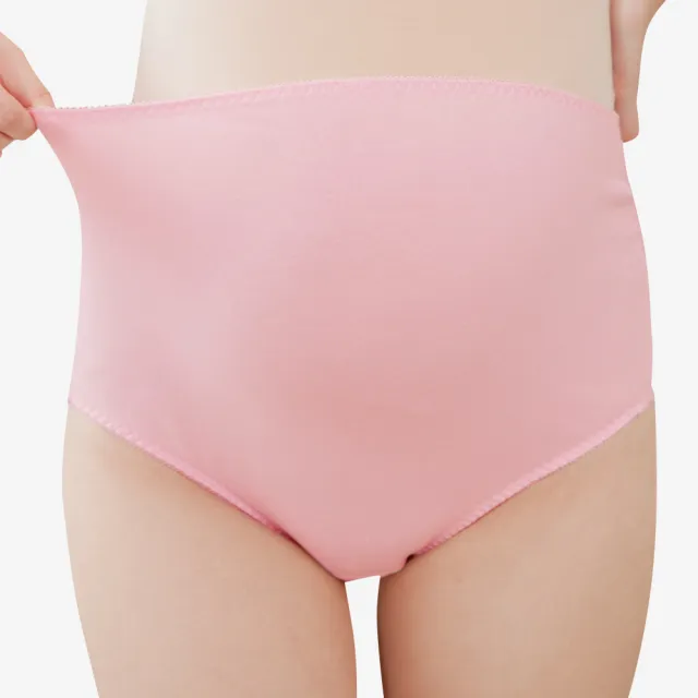 【Gennies 奇妮】歐歐咪妮系列-任選*粉彩系孕婦高腰內褲(膚A17CMKC01)