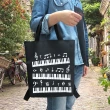【KM MUSIC】音符鍵盤袋 手提後揹兩用袋 音符鍵盤 提袋(手提袋 後揹袋 樂器袋 學習背包)