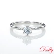 【DOLLY】求婚戒 0.30克拉完美車工鑽石戒指(001)