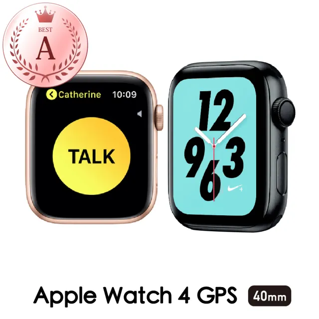 Apple 蘋果】A級福利品Apple Watch Series 4 44公釐GPS 鋁金屬錶殼