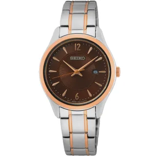 【SEIKO 精工】CS 城市簡約女錶29mm(SUR476P1/6N22-00N0B)