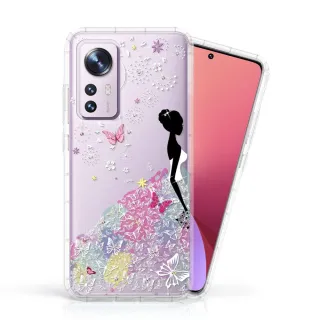 【Meteor】MI 小米12/12X 奧地利彩鑽空壓防摔手機殼(花嫁)