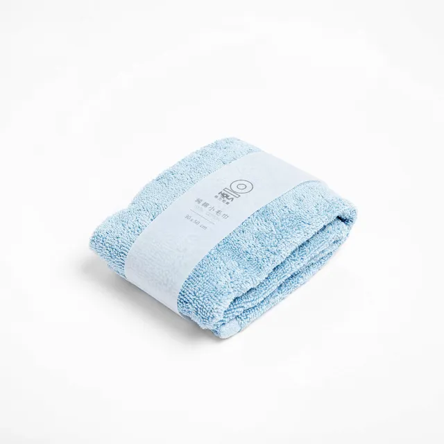 【HOLA】土耳其純棉小毛巾藍30X50