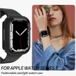 【E.B. MADE】Apple Watch 8/7代 41mm鋼化玻璃+360度全包覆防摔保護殼(APPLE WATCH 7代專用)
