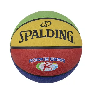 【SPALDING】斯伯丁 籃球 SP 新人系列 彩色 橡膠款(5號球)