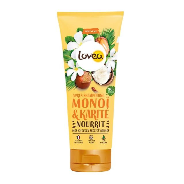 【leskarites 乳油木之家】Lovea乳油木大溪地梔子花潤髮乳200ml(法國原裝進口/官方直營)