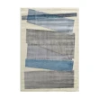 【山德力】生活藝術家地毯160X230拉瓦勒(簡約幾何風、銀藍色灰色)