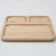 【NITORI 宜得利家居】木製方形午餐盤 RW 24CM(方形午餐盤 木製 RW)