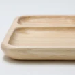 【NITORI 宜得利家居】木製方形午餐盤 RW 24CM(方形午餐盤 木製 RW)