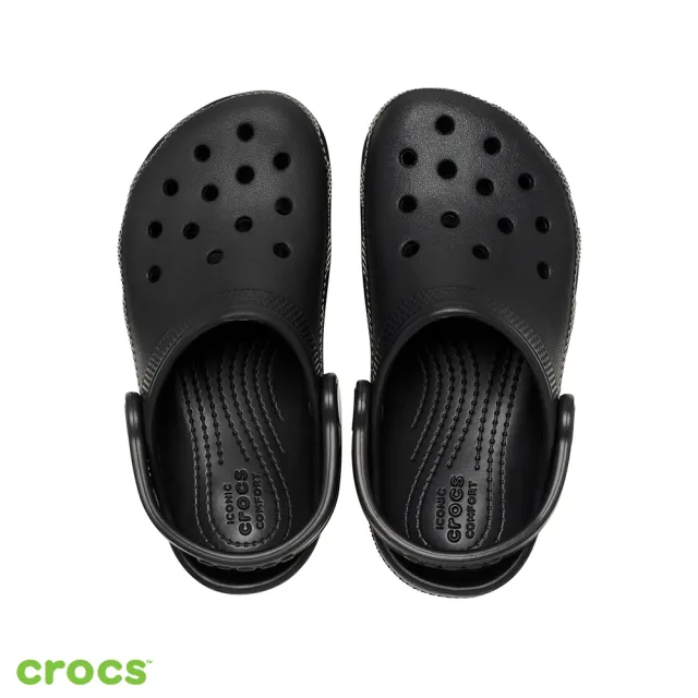 【Crocs官方直營】童鞋 經典小童克駱格 洞洞鞋(206990-001)
