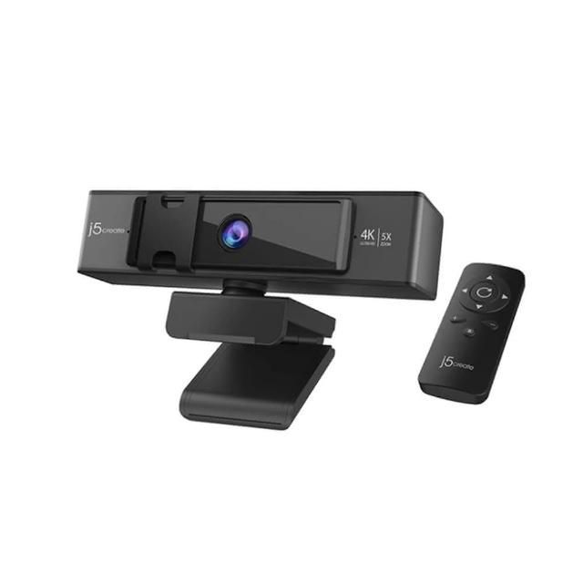 【j5create】JVCU435 4K 800萬畫素 變焦視訊攝影機 WebCam