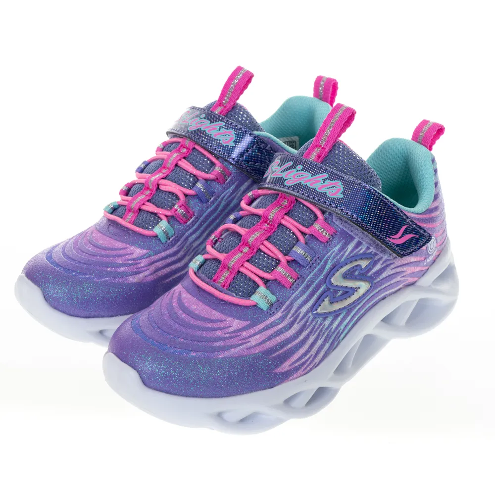 【SKECHERS】女童鞋系列 燈鞋 TWISTY BRIGHTS(302321LLVMT)