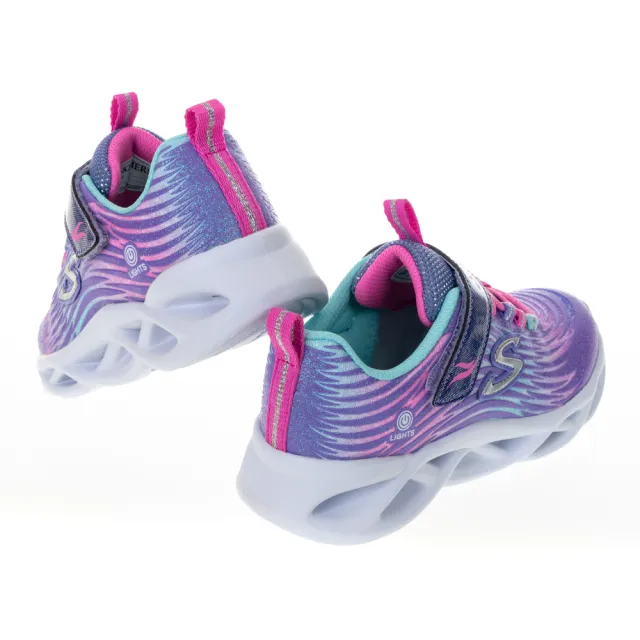 【SKECHERS】女童鞋系列 燈鞋 TWISTY BRIGHTS(302321LLVMT)