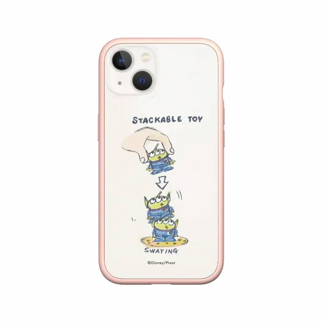 【RHINOSHIELD 犀牛盾】iPhone SE3/SE2/8/7系列 Mod NX手機殼/玩具總動員-三眼怪疊疊樂玩具(迪士尼)