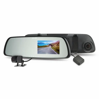 【MIO】Mio MiVue R45D 1080P GPS 區間測速 倒車顯影 前後雙鏡 後視鏡行車記錄器(金電容 紀錄器)
