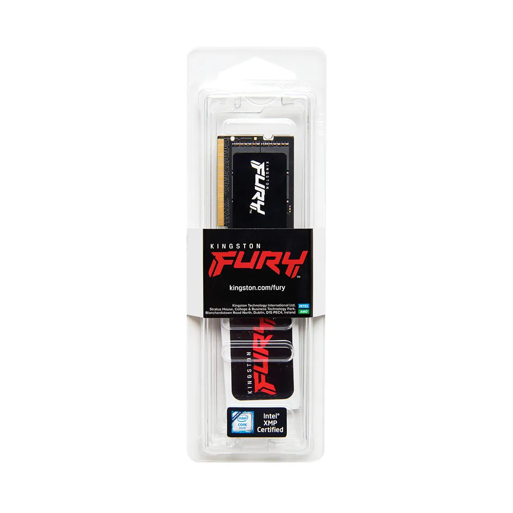 【Kingston Fury】IMPACT 爆擊者 DDR4-3200 32GB 筆記型 超頻記憶體(KF432S20IB/32)