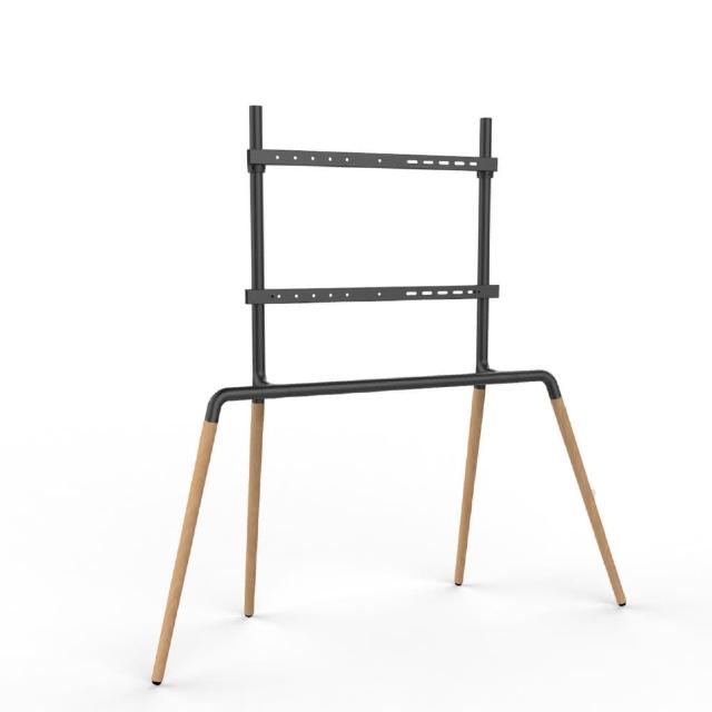 【Happytech】STF365歐風實木 畫架式 電視落地架 電視腳架 電視立架 四腳架 49-70吋適用(電視落地架)