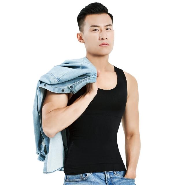【GIAT 吉亞特】3件組-280D男用涼感機能內搭背心(台灣製MIT)