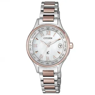 【CITIZEN 星辰】xC系列 光動能 電波鈦金屬腕錶 28mm(EC1169-50W)