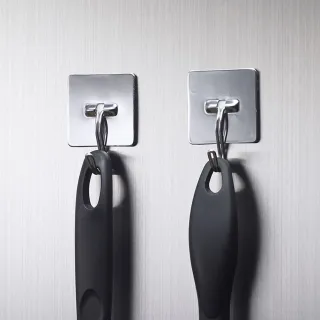 【台隆手創館】LEC兩用不鏽鋼掛勾-H-593(2入裝)