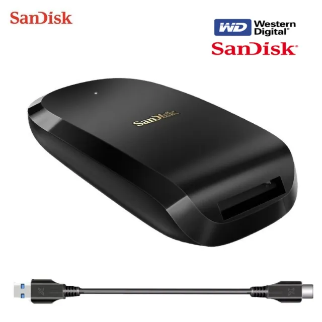 【SanDisk 晟碟】[全新版] ExtremePRO CFexpress Type B USB-C 讀卡機(2年原廠保固  SDDR-F451)