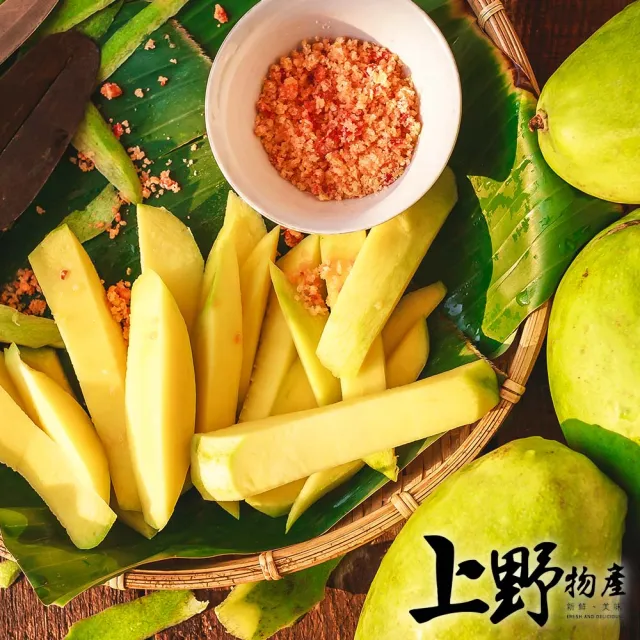 【上野物產】古早味芒果青 8包(300g±10%/包) (年菜)