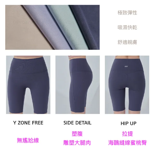 【STL】現貨 yoga 韓國瑜伽『無尷尬線』CASTEL 提臀 塑腹 3.5分 緊身 短褲(Legging ChangeUp3.5／多色)