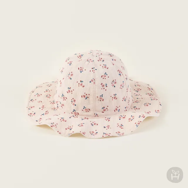 【Happy Prince】韓國製 Hella小碎花雙面可戴嬰兒童遮陽帽(寶寶帽防曬)